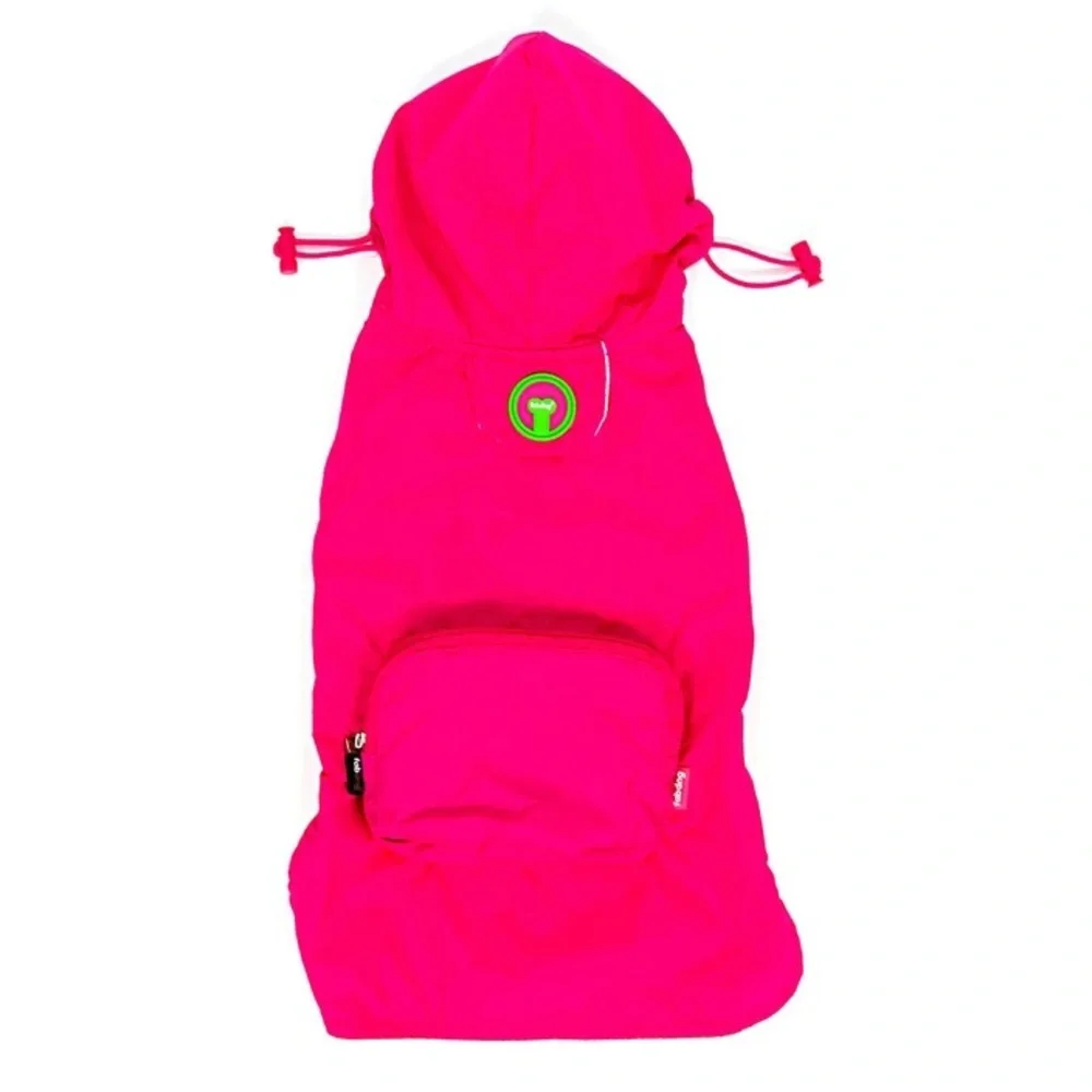 3 for $15 🦋🦋 Fab Dog hot pink packaway raincoat